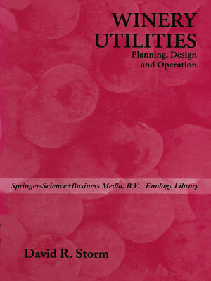 cover image of Winery Utilities